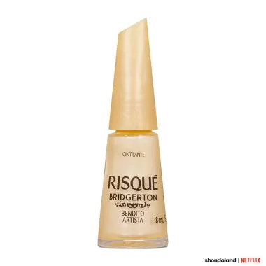 Esmalte Risqu&eacute; Bridgerton Bendito Artista Cintilante 8ml
