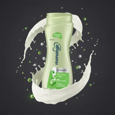 Hidratante Desodorante Monange Regenerador Detox Cretina 400ml