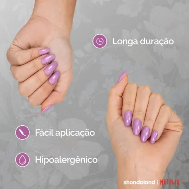 Esmalte Risqu&eacute; Bridgerton Paix&atilde;o (Des)Mascarada Cintilante 8ml