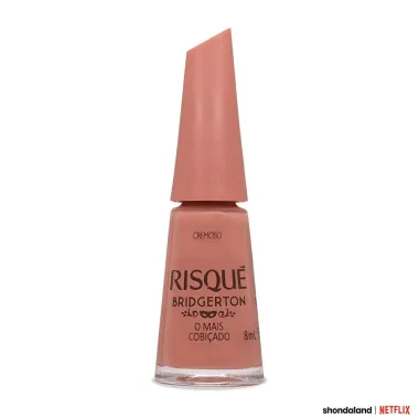 Esmalte Risqu&eacute; Bridgerton O Mais Cobi&ccedil;ado Cremoso 8ml