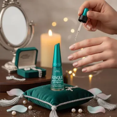 S&eacute;rum Nutritivo Risqu&eacute; Bridgerton com &Oacute;leo de Am&ecirc;ndoas 8ml