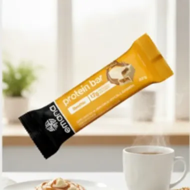 Barra de Prote&iacute;na Protein Bar Emana 12g de Proteinas Sabor Banoffee 40g