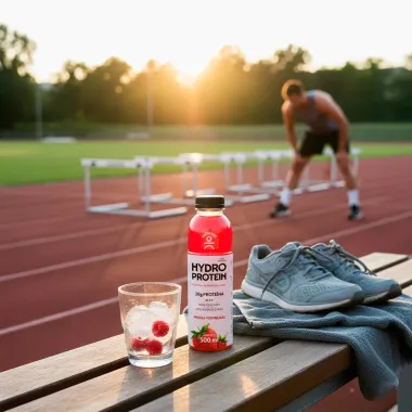 Hydro Protein Moving Sabor Frutas Vermelhas com 20g de Prote&iacute;na e BCAA Zero A&ccedil;&uacute;car 500ml