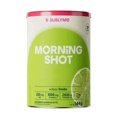 Morning Shot Sublyme Sabor Limão 144g