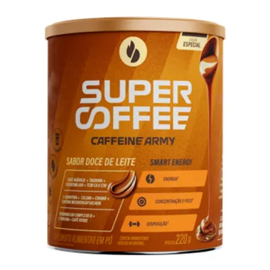 Supercoffee 3.0 Caffeine Army Sabor Doce de Leite 220g