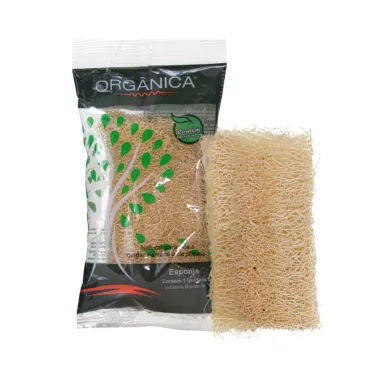 Esponja de Banho Orgânica Vegetal Natural 1 Unidade