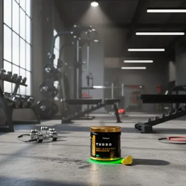 Pré Treino Topway Turbo Pre Workout Alta Performance Sabor Limão 300g