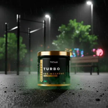 Pré Treino Topway Turbo Pre Workout Alta Performance Sabor Limão 300g