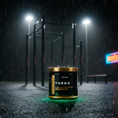 Pré Treino Topway Turbo Pre Workout Alta Performance Sabor Limão 300g