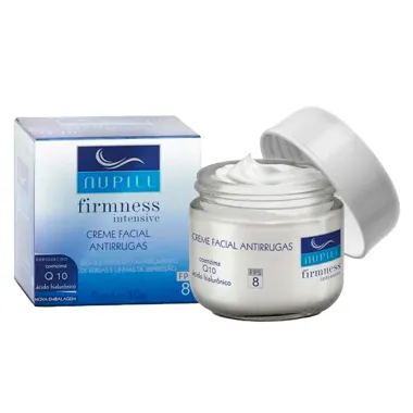 Creme Facial Nupill Firmness Intensive Q10 FPS 8 Antirrugas 50g