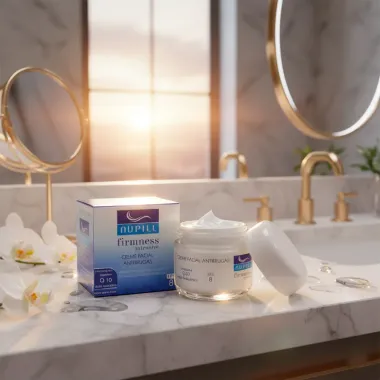Creme Facial Nupill Firmness Intensive Q10 FPS 8 Antirrugas 50g