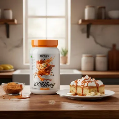 Whey Protein 100% Topway Sabor Banoffee 900g