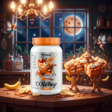 Whey Protein 100% Topway Sabor Banoffee 900g