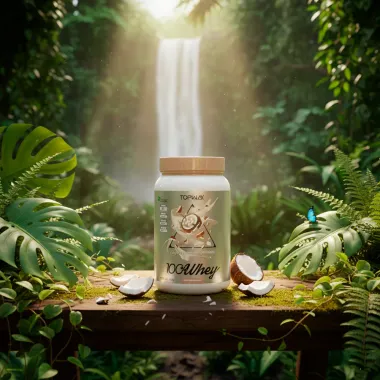 Whey Protein 100% Topway Sabor Coco com Baunilha 900g