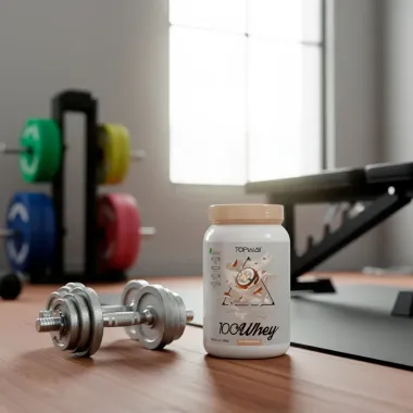 Whey Protein 100% Topway Sabor Coco com Baunilha 900g