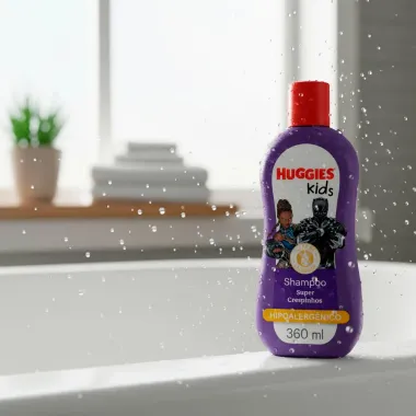 Shampoo Huggies Kids  Super Crespinhos 360ml