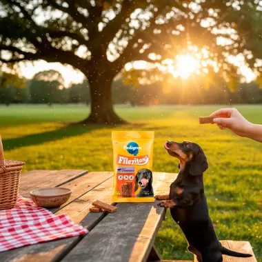 Filezitos para C&atilde;es Pedigree Sabor Churrasco 60g