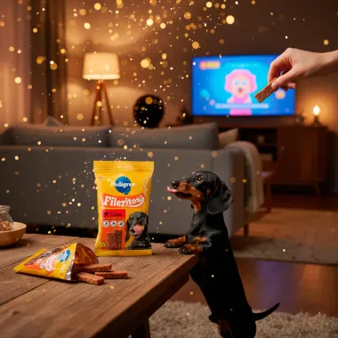 Filezitos para Cães Pedigree Sabor Carne 60g