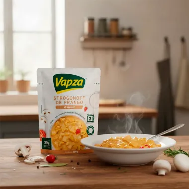 Strogonoff de Frango Vapza Só Aquecer 250g