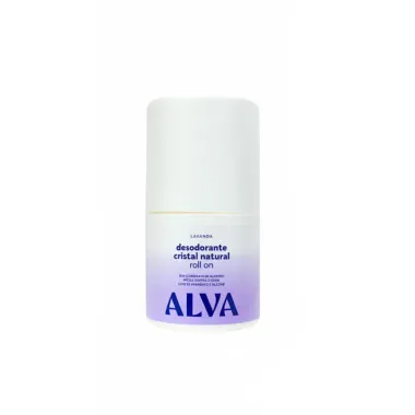Desodorante Alva Cristal Natural Roll On Lavanda 50ml