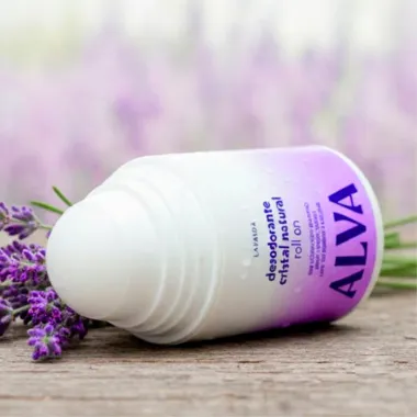 Desodorante Alva Cristal Natural Roll On Lavanda 50ml