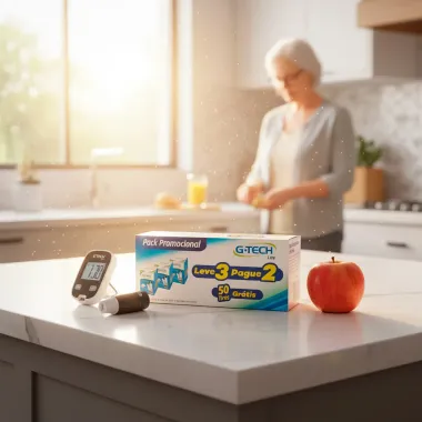 G-Tech Lite Tira Teste com 150 Unidades Leve 3 Pague 2