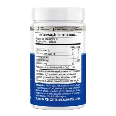 Emana Gaba+ Suplemento Alimentar com 30 Cápsulas