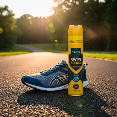 Desodorante Above Men Aerosol Sport Energy Antitranspirante 72H 200ml Embalagem Econômica