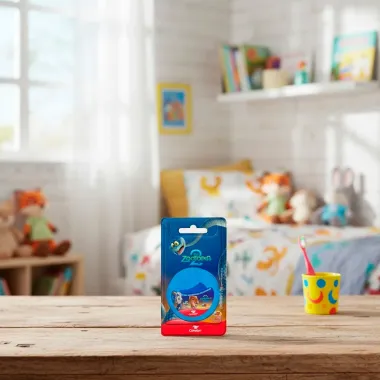 Fio Dental Infantil Condor Zootopia 2 25m Sabor Tutti-Frutti com Cera