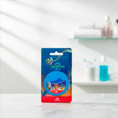 Fio Dental Infantil Condor Zootopia 2 25m Sabor Tutti-Frutti com Cera