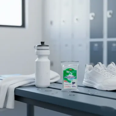 Lâmina Comestível Papermint Frozen Sabor Menta Zero Açucar com 20 Lâminas