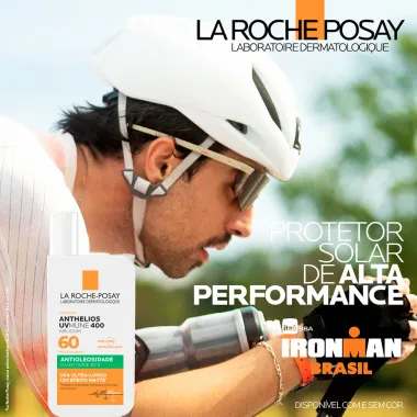 Protetor Solar Anthelios UVMune 400 Airlicium FPS 60 Antioleosidade Fluido Toque Seco Cor 4.0 40ml