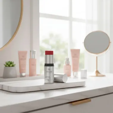 GlowFirm Blush Stick Adcos FPS90 Cor Terracota 6g