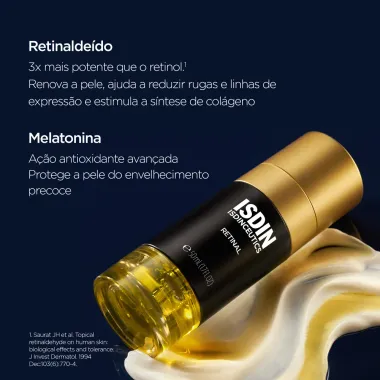 Sérum Isdin Isdinceutics Retinal Antissinais Noturno 50ml