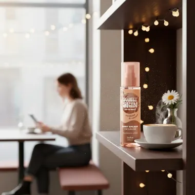 Body Splash em Calda Dailus Sweet Skin Ice Cream Cookies e Cream 200ml