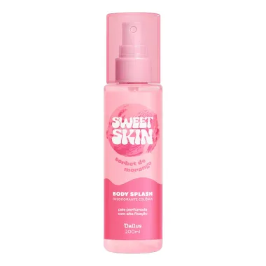 Body Splash Dailus Sweet Skin Sovete de Morango 200ml