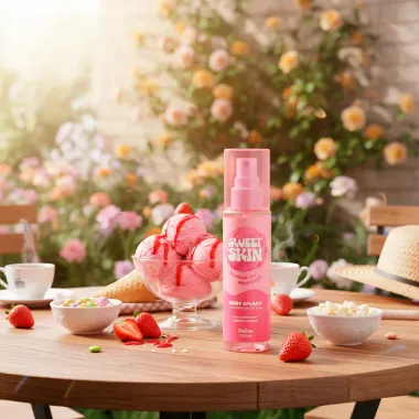 Body Splash Dailus Sweet Skin Sovete de Morango 200ml
