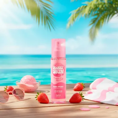 Body Splash Dailus Sweet Skin Sovete de Morango 200ml