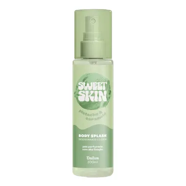 Body Splash Dailus Sweet Skin Pistache e Caramelo 200ml