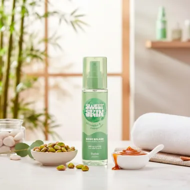 Body Splash Dailus Sweet Skin Pistache e Caramelo 200ml