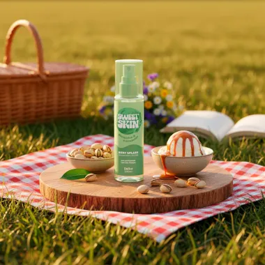 Body Splash Dailus Sweet Skin Pistache e Caramelo 200ml