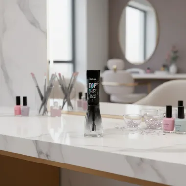 Top Coat Efeito Gel Dailus Top Glass Vegano 8ml