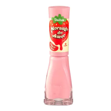 Esmalte Dailus Morango do Amor Vegano Cor Calda de Açúcar 8ml