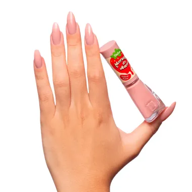 Esmalte Dailus Morango do Amor Vegano Cor Calda de Açúcar 8ml