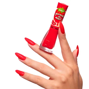 Esmalte Dailus Morango do Amor Vegano Cor Morangão 8ml