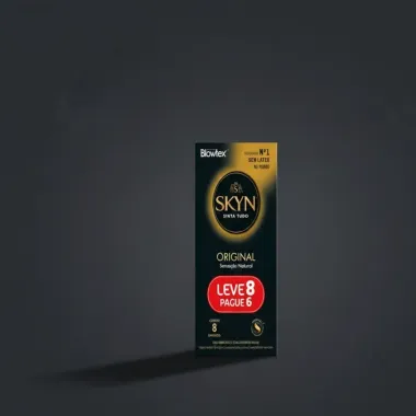 Preservativo Blowtex Skyn Original Leve 8 Pague 6 Unidades