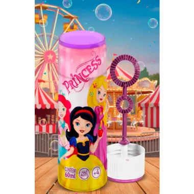 Brinquedo Isakids Bolha De Sabão Princesas 60ml