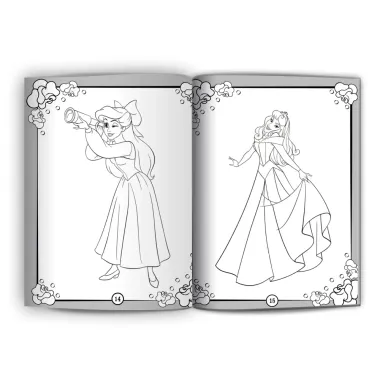 Livro Culturama Disney Princesa com 500 Adesivos