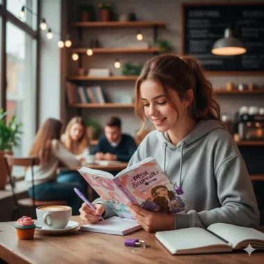 Di&aacute;rio Meus Segredos Estrela Fashion com Caneta Magica e Cadeado 1 Unidade