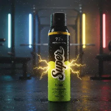 Desodorante Super Energy Aerosol Antitranspirante 72h Citrus 150ml